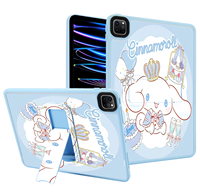 For Samsung Galaxy Tab S6 A7 Lite A8 A9 Plus S9 11 inch Cute Cartoon Cinnamoroll Kids Stand Soft Tablet Protective Case Funda