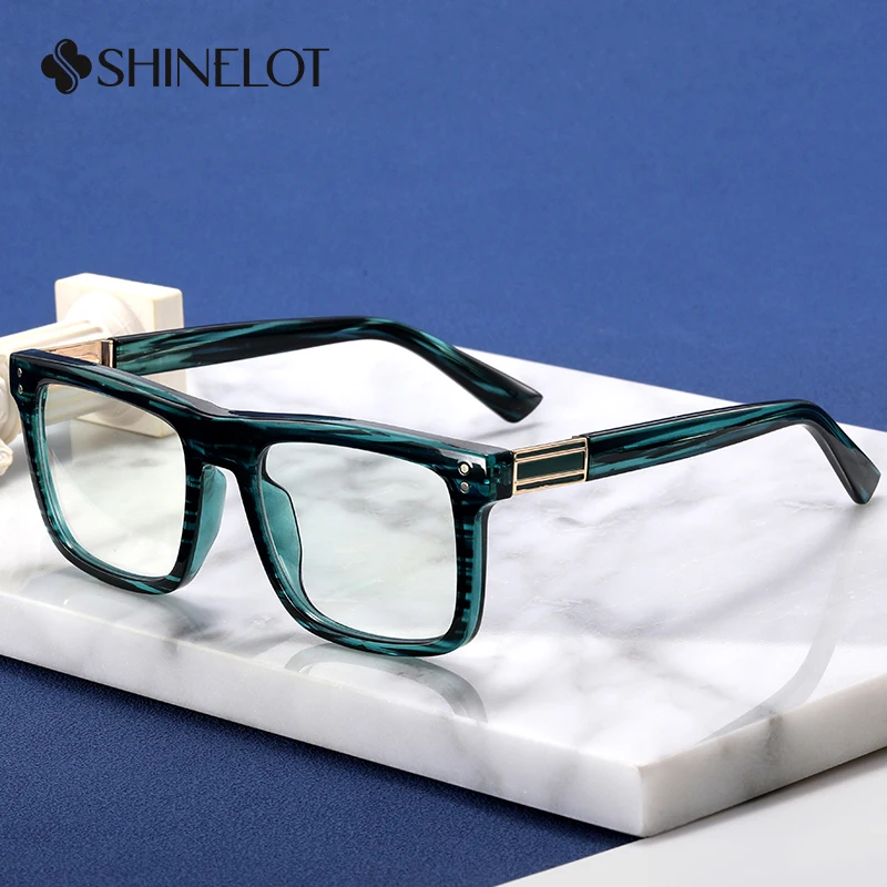 

93527 Business Men Eyeglasses Frame Technology Oriented Glasses Full Frame Best-Selling Adolescent Square Male Eyewear