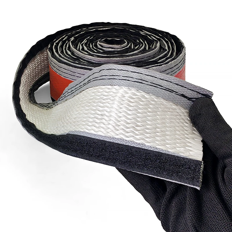 

Кабельный рукав Силиконовая трубка из стекловолокна Плетеная из стекловолокна Огнестойкий протектор Огнестойкий чехол Высокая температура 300 градусов C