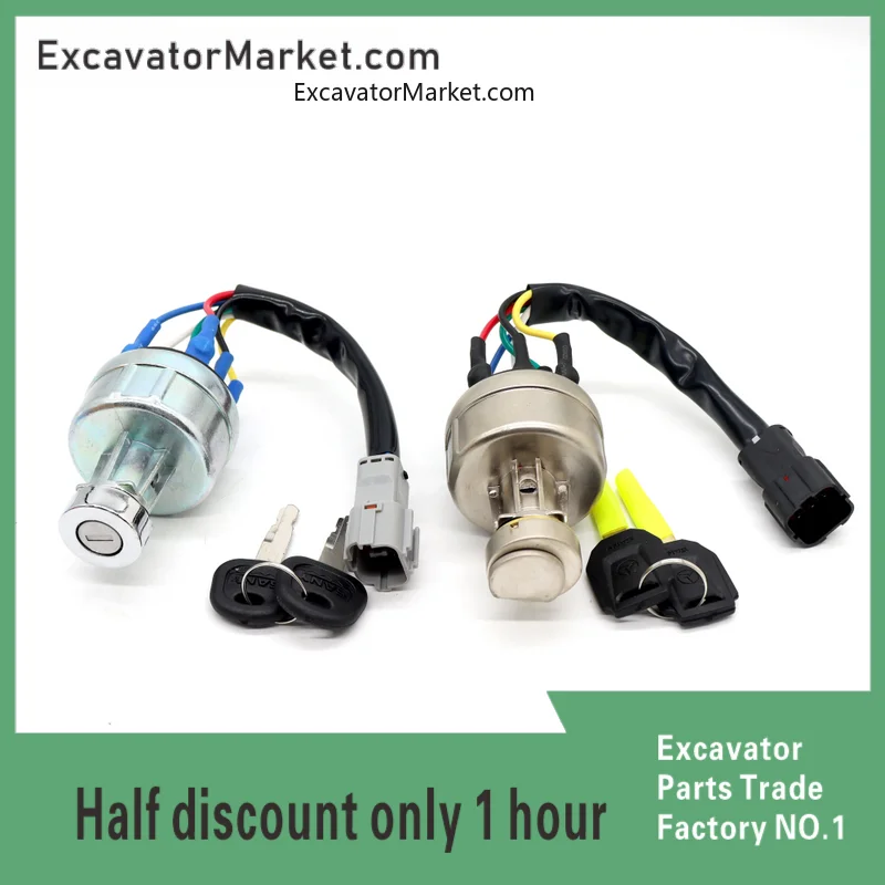 

Excavator Accessories for Excavator Sany Electric Door Lock Ignition Switch Starter