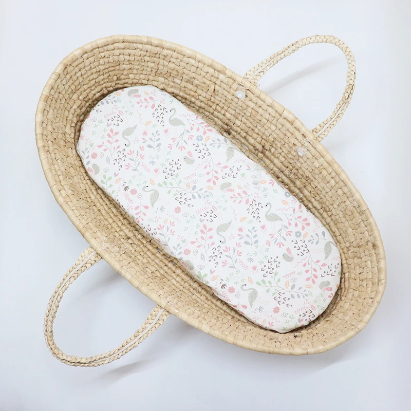 82x41 cm Katoenen Baby Ingericht Wieg Laken Zacht Ademend Pasgeboren Matrashoes 32x16 inch Aankleedkussen Cover voor Jongen Meisje