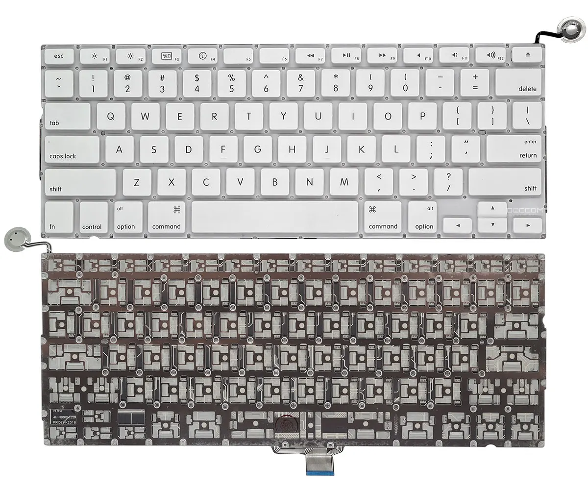 Compatible Keyboard Macbook Unibody A1342 13 2009 2010 White US