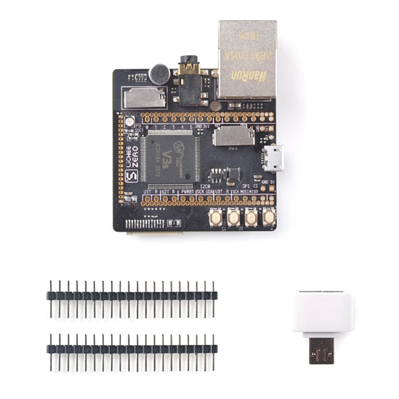 Voor Sipeed Lichee Zero Dock Moederbord + Wifi + Bluetooth Module + 5 Inch Scherm Uitbreidingskaart V3S Development Board