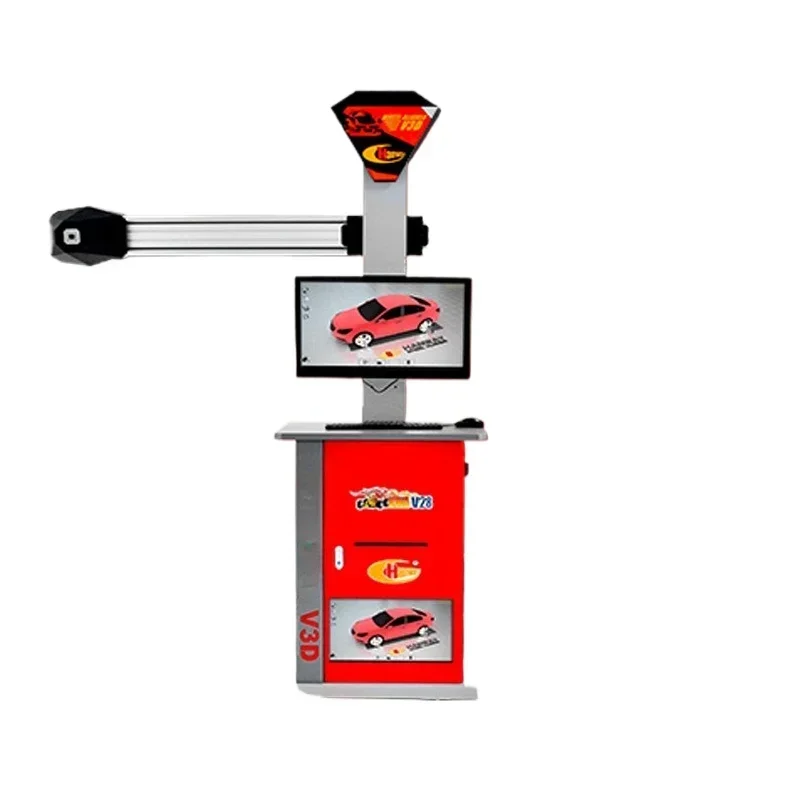 Automotive 3D four-wheel aligner HWA-V28 tire positioning measurement equipment