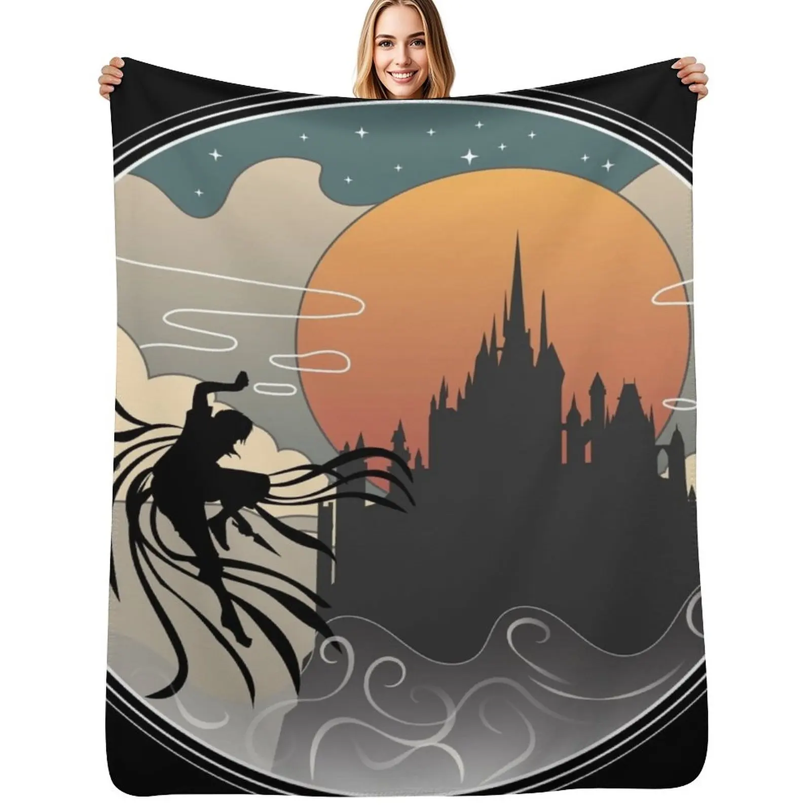

Luthadel - Mistborn Throw Blanket christmas decoration Thins Soft Big Furrys Blankets