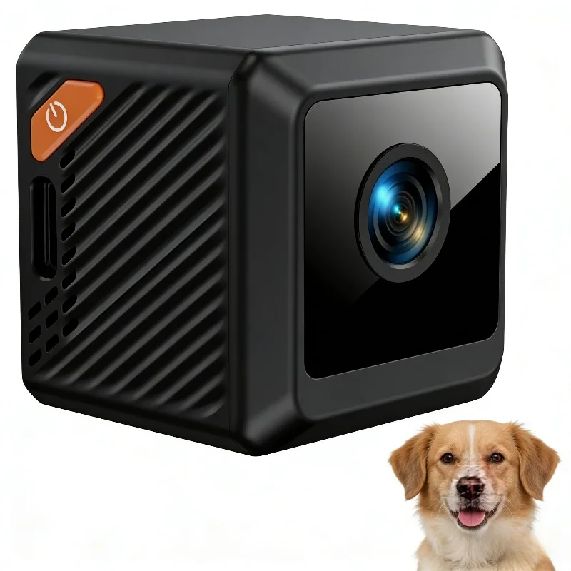 

W02 Mini Cube Camera Wireless Home Security Cam HD Night Vision Motion Detection Small Nanny Cam Indoor Surveillance Device