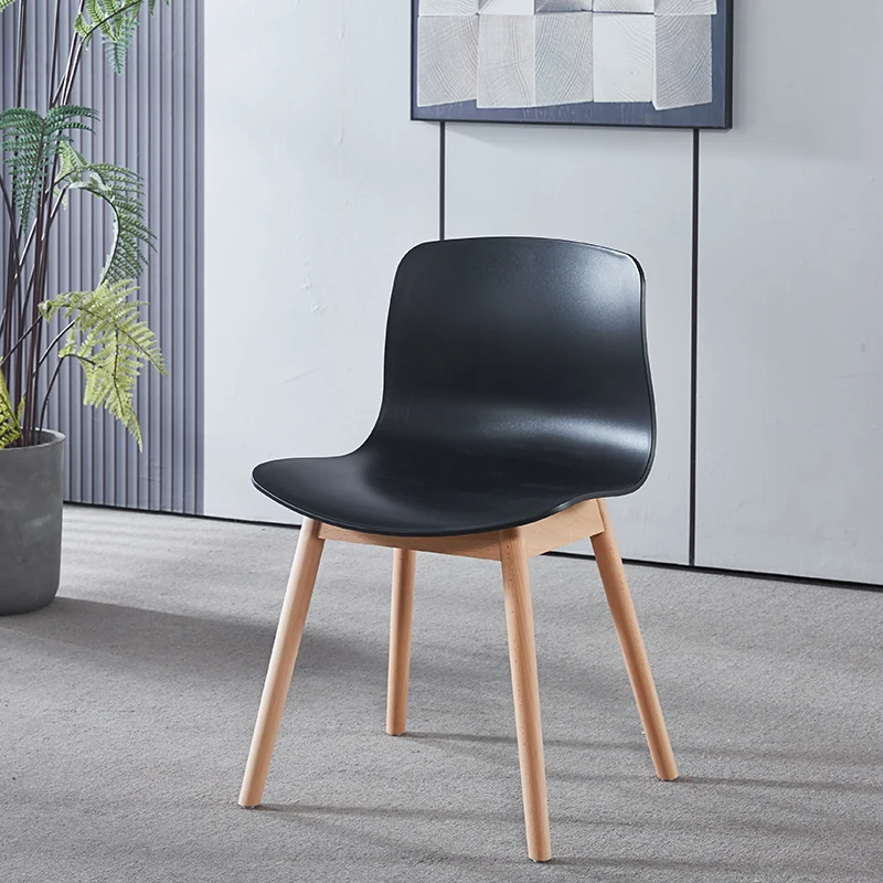 Nordic Dining Table and Chair Simple Household Single Backrest Net Red Makeup Chairs Modern Small Apartment Light Luxury