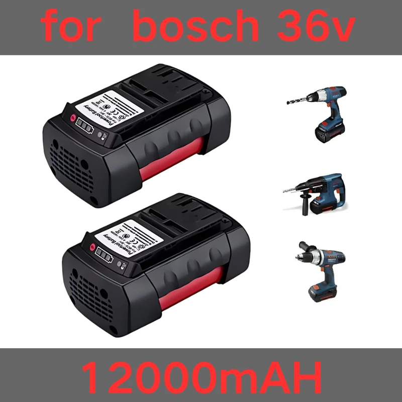 

100% аккумуляторBosch 36 В, 9000 мАч, 6000 мАч, 12000 мАч, BAT4030 BAT4040 BAT4050 BTA4060, литий-ионный аккумулятор для электроинструментов, замена аккумулятора