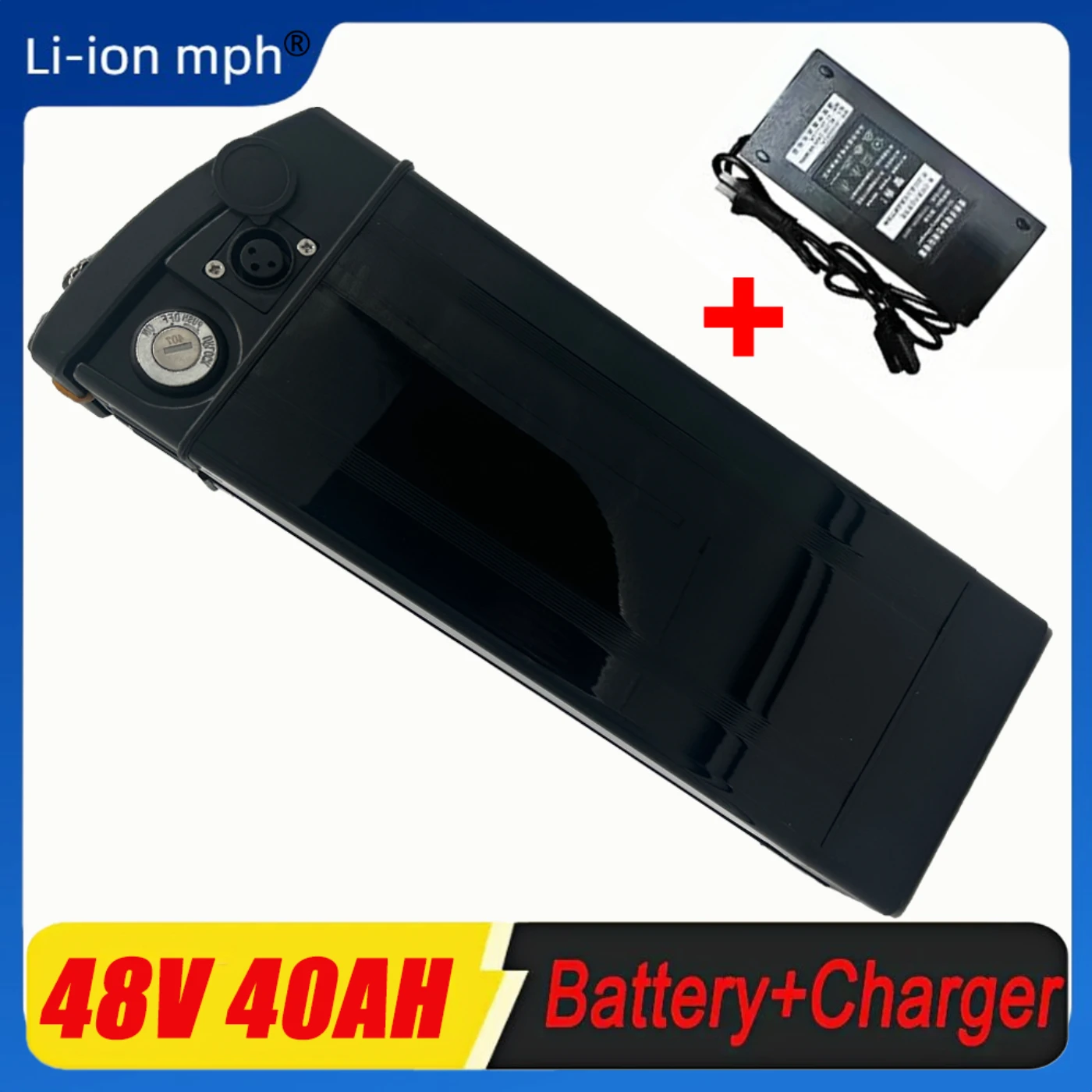 

New 18650 48V original 40Ah 30AH 21AH Li-ium Battery for 250W 350W 750W 500W 450W 1000W 1500W Motor with built-in BMS +charger