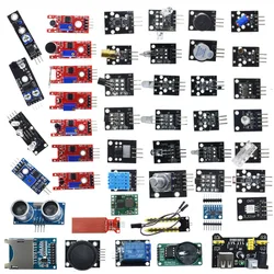 For arduino 45 in 1 Sensors Modules Starter Kit better than 37in1 sensor kit 37 in 1 Sensor Kit UNO R3 MEGA2560