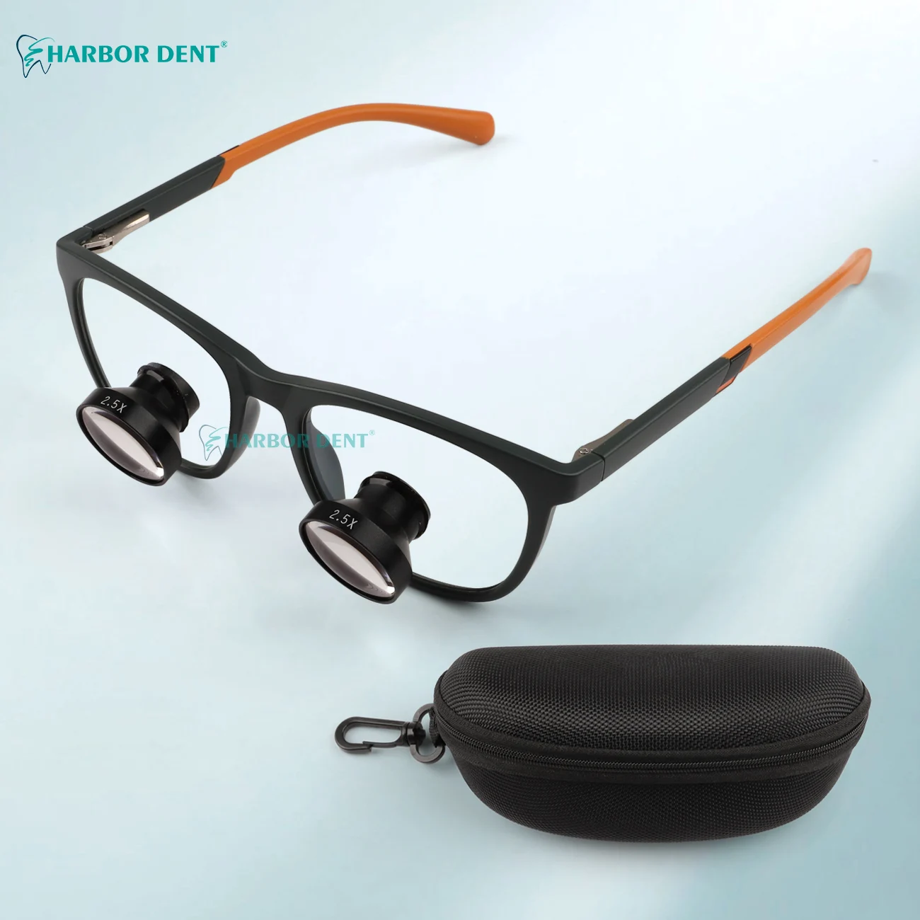 TTL Ergonomic Embedded Loupes 2.5X/3.5X 320–420mm Working Distance Adjustable PD 56–65mm