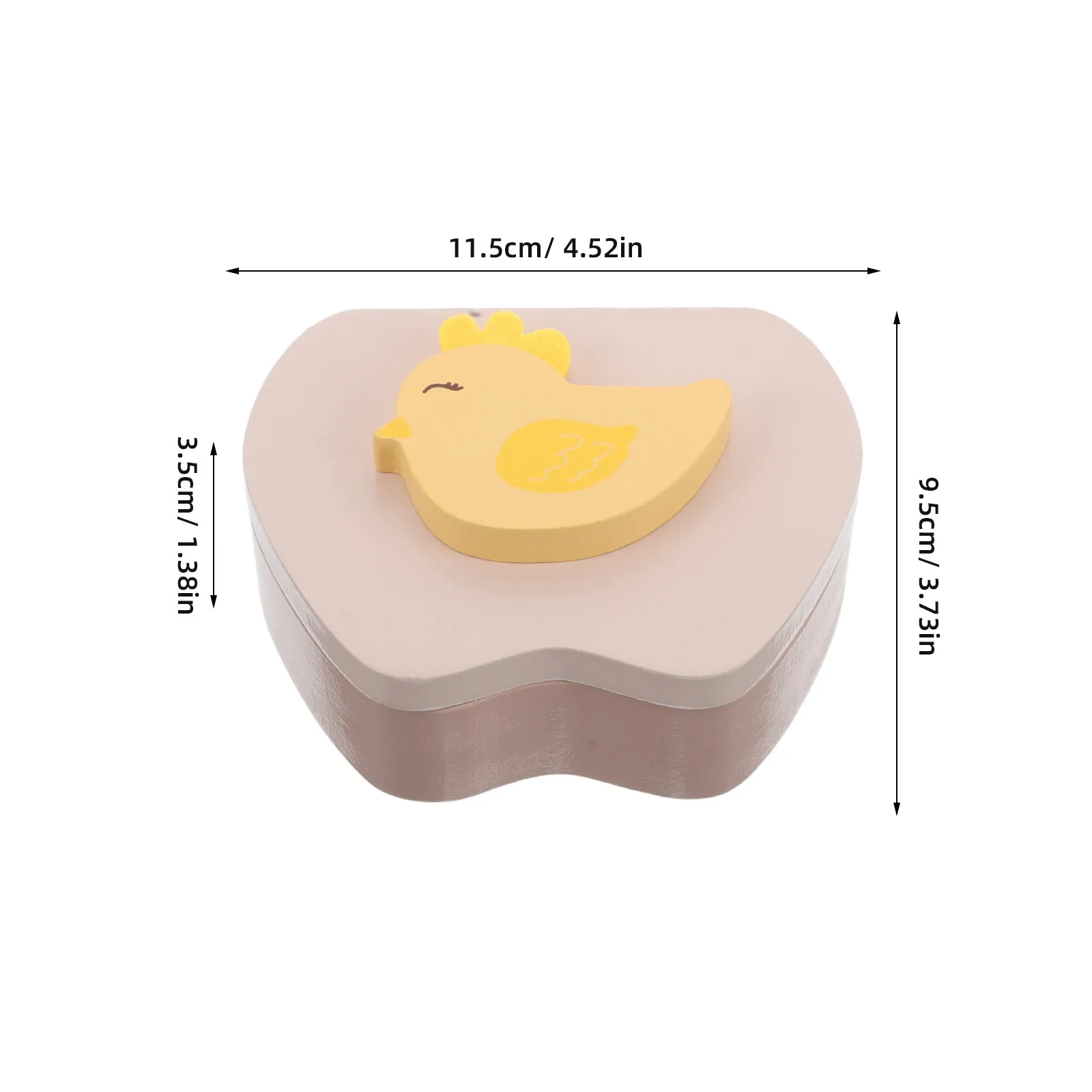 Wooden Portable Baby Tooth Storage Box Organizer For Baby Boy Keepsake Teeth Umbilical Cord First Hair Boys Girls