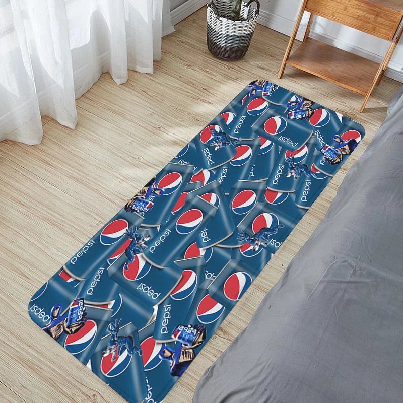 Door Mat P-Pepsi-Cola Cute Rug Entrance Carpet Living Room Mats Carpets Home Custom Rugs Bath Foot Kitchen Prayer Bathroom Floor