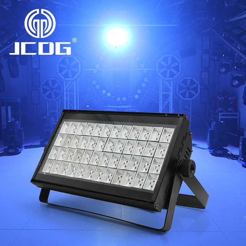 

Par Lights High Power 220W LED Strobe Remote Sound Control 48pcs Rgb 3in1 Wall Wash Full Color Par Light Warm White For DJ Disco