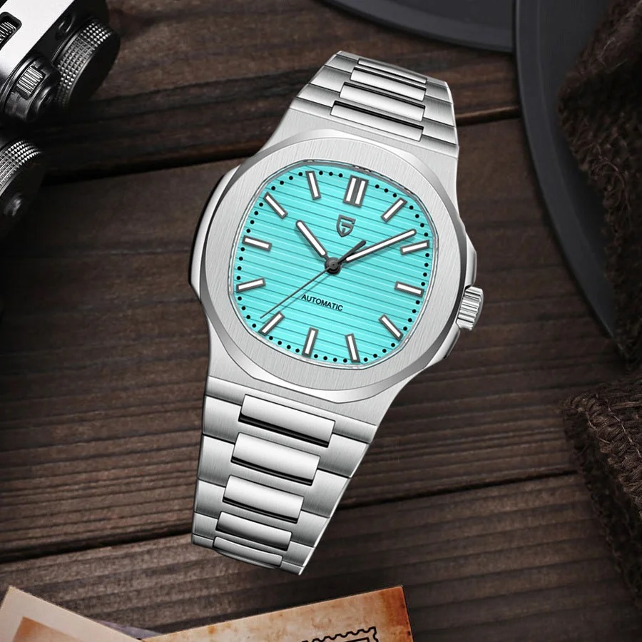 

PAGANI DESIGN Sport Elegance Mechanical Man watch Seagull ST16 Movt Waterproof Luminous Watch Sapphire 316L All Steel Men watch