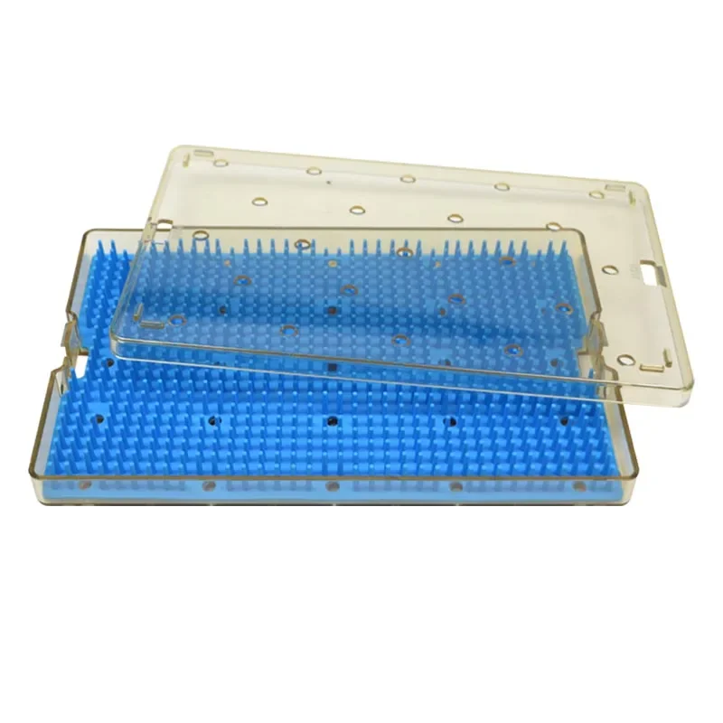 

PPSU autoclave tray surgical box surgical tray sterilization box with mat