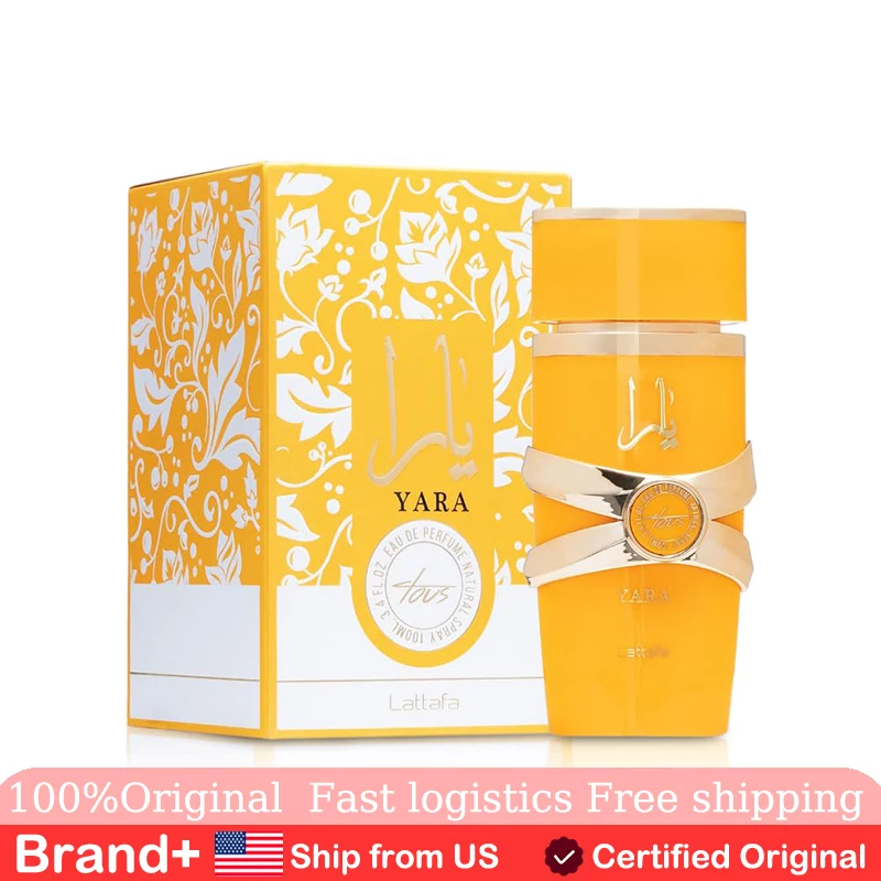 

Lattafa Yara Tous Tropical Fruity Floral Vanilla Eau De Parfum Long-Lasting Fragrance for Women 3.40 Ounce Arabian women perfume