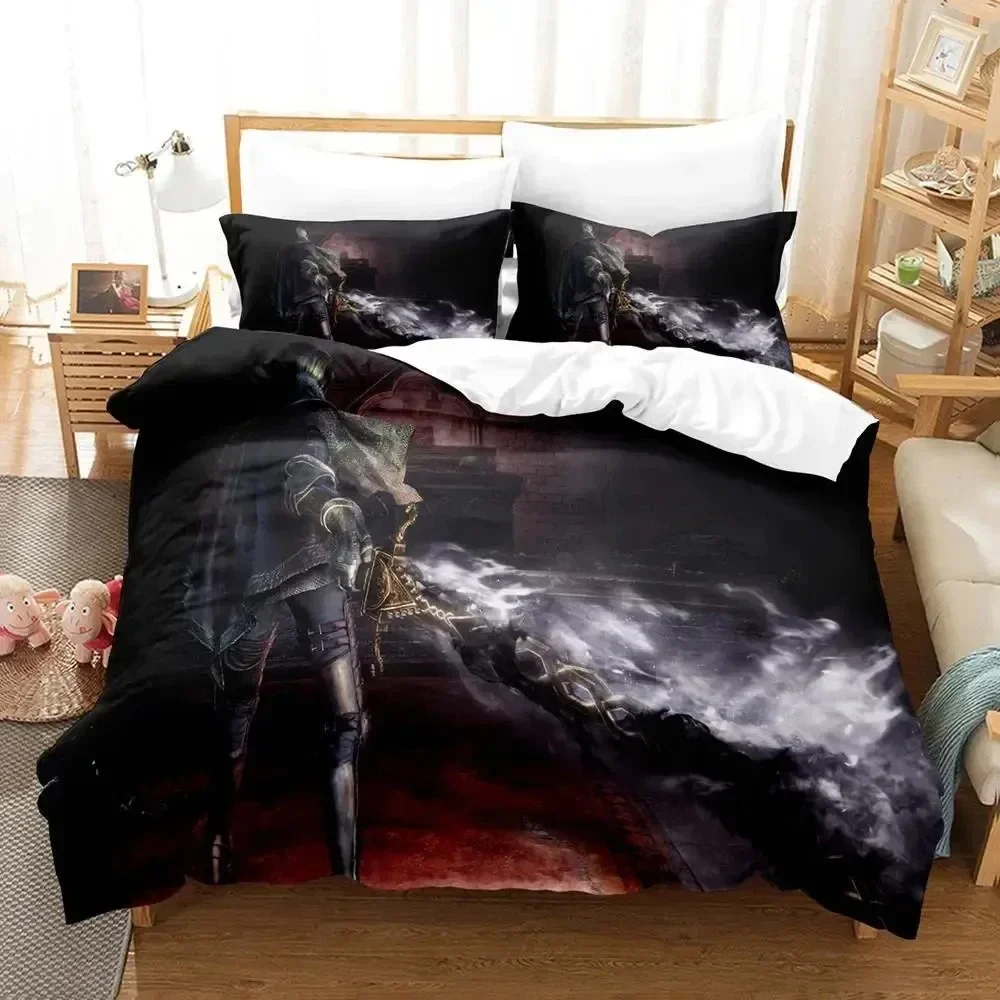 

Game Dark Souls 3D NEW Duvet Cover Pillowcase Bedding Set Adult Boy Girl Bedroom Decoration Children Single Double Large