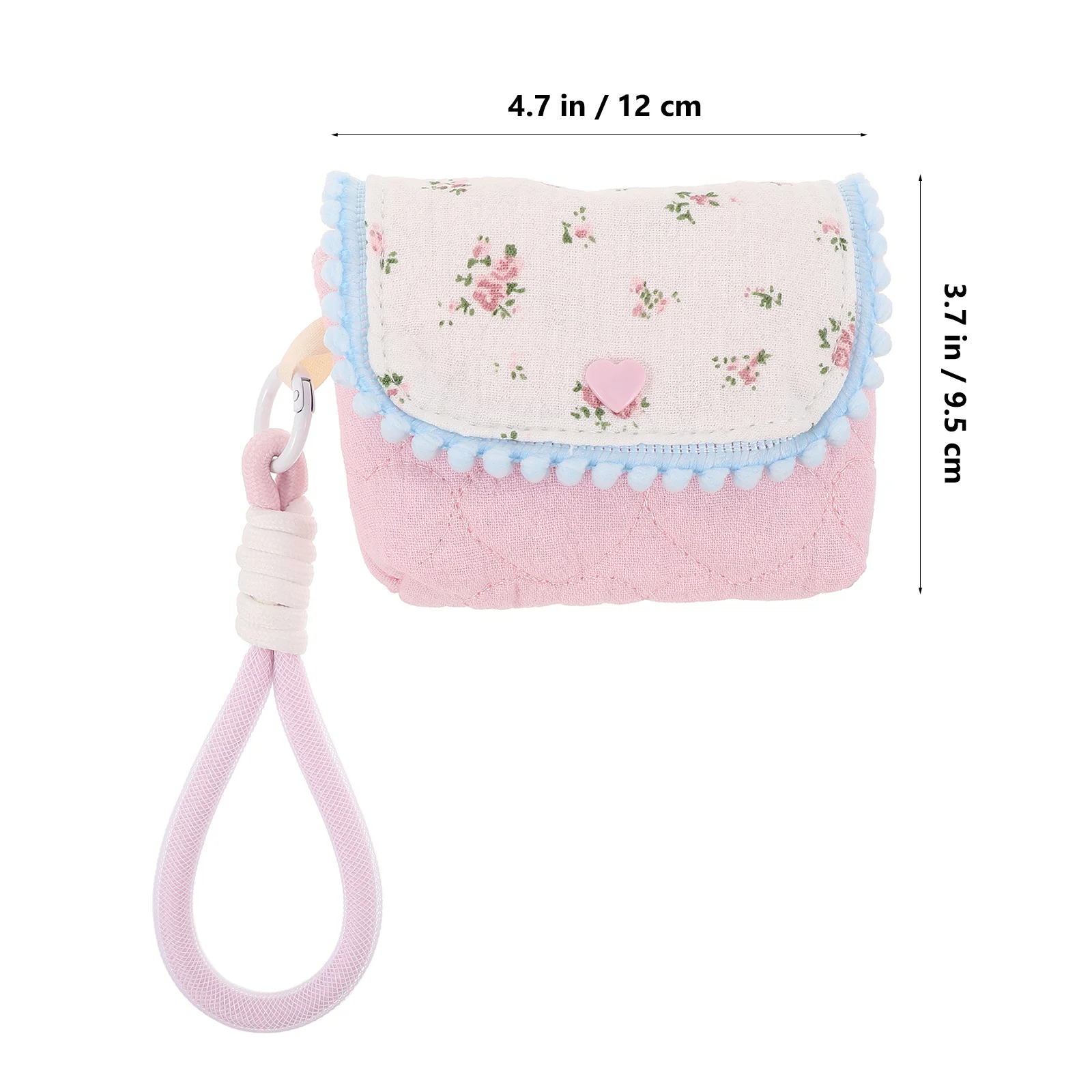 حقيبة تخزين الكاميرا المحمولة المدمجة بتصميم الأزهار حقيبة واقية مضادة للسقوط للسفر وأساسيات المغامرة الخارجية