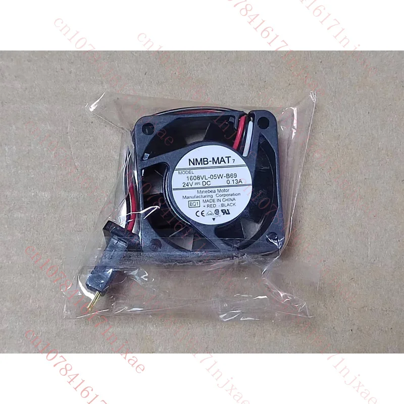 

1PCS FOR NMB-MAT Fan 1608VL-05W-B69 DC 24V 0.13A 40*20MM 3PIN