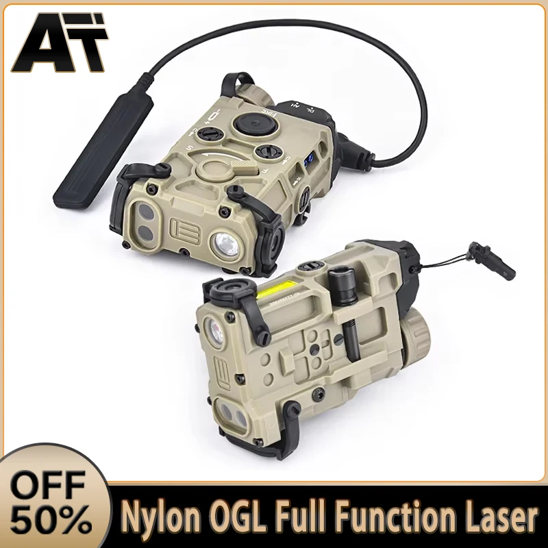 وادسن OGL Eeote التكتيكية مضيا وظيفة كاملة أحمر أخضر أزرق نقطة تهدف الليزر مؤشر الأشعة تحت الحمراء ستروب كشاف ضوء الادسنس الصيد #1