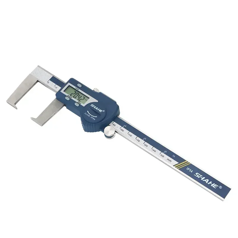 

SHAHE 150/200/300mm Outside Groove Caliper Measuring Tools Digital Caliper Stainless Steel - IP54 Rated with Large Screen