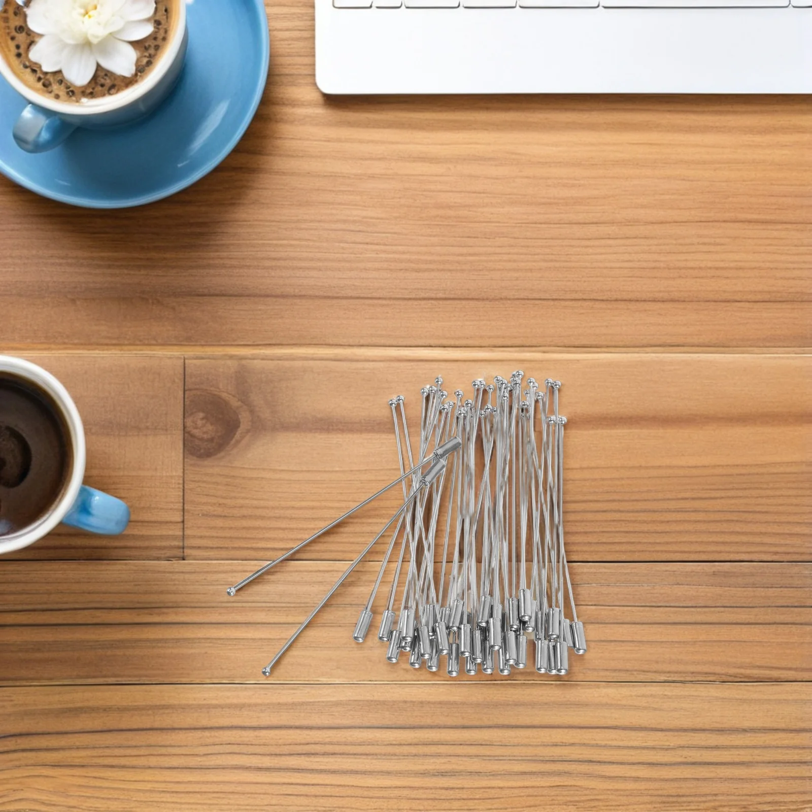 

40Pcs White K Copper Brooch Durable Simple Pins for DIY Wedding Party Lapel Clothing Accessories Creative DIY Brooch Accessories