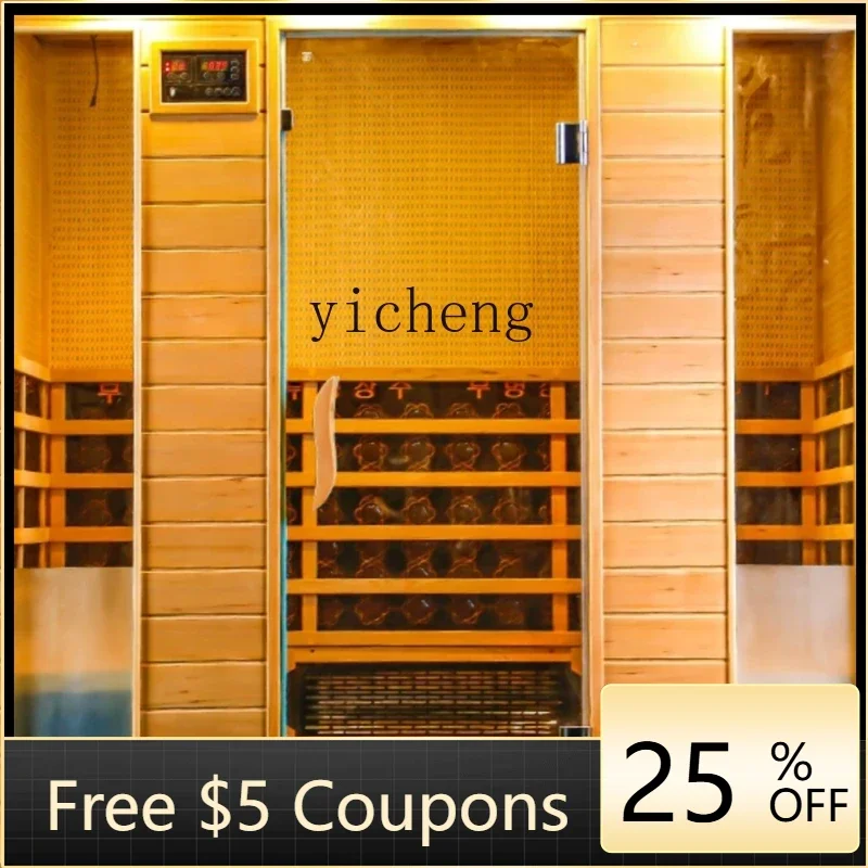 

A1 Steam Room Family Tourmaline Four Six Eight Sauna Box Beauty Salon Body Detoxification