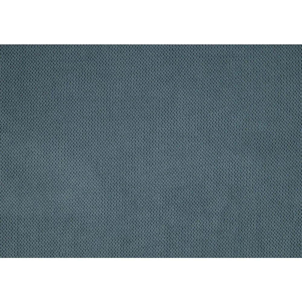 كرسي شانيل أزرق أنيق حديث مع أرجل معدنية ذهبية وخياطة ماسية