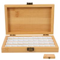 1Pcs 36 Watercolor Paint Box Portable Artist Student Solid Paints Storage Kids Color Mixing Palette Material Outdoor