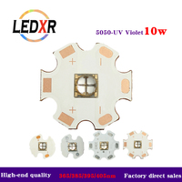 UV LED full sky LG led chip led 10w 365nm T6 5050 smd led ceramic beads 45mil*4 chips 385nm 395nm 405nm can be soldered led pcb