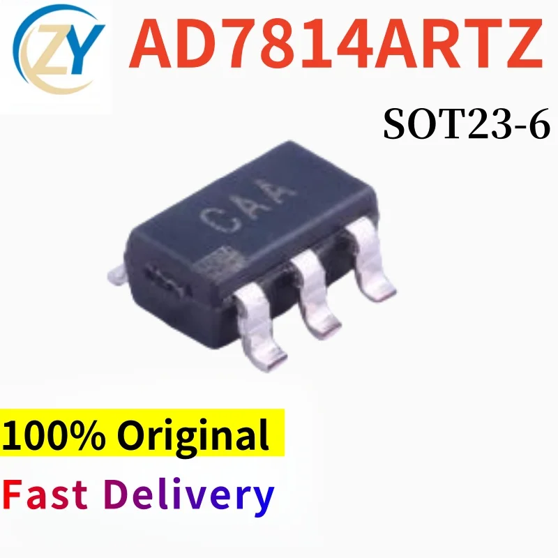 (5pcs) AD7814 AD7814ARTZ Sensors SOT23-6 100% Original & In Stock