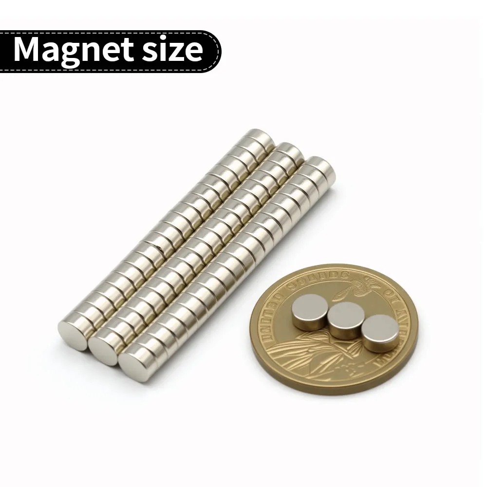 6x3 مللي متر سوبر قوي مغناطيس النيوديميوم N35 ندفيب المغناطيسي الدائم imanes جولة مغناطيس قوي مغناطيس الثلاجة #2