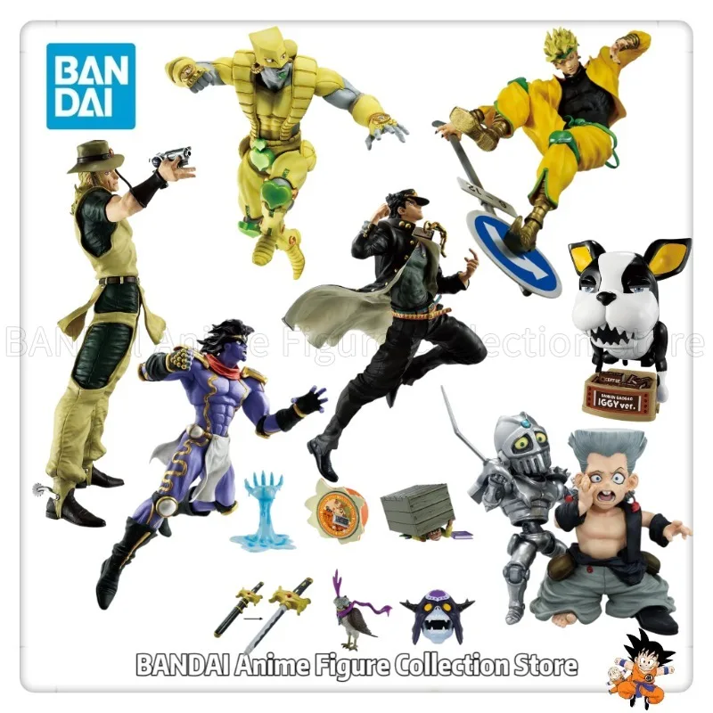 

В наличии оригинальные BANDAI SPIRITS Ichiban KUJI JoJo's Bizarre Adventure: Stardust Crusaders - STAND RUSH! Модель игрушек