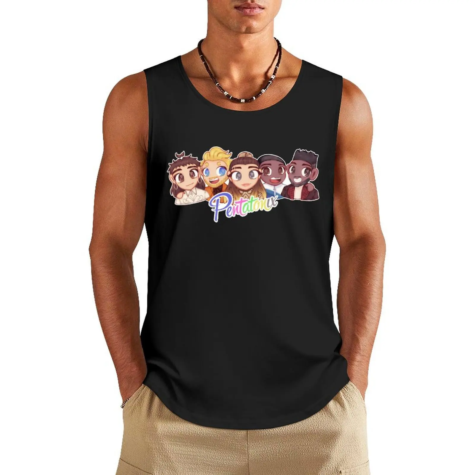 

Pentatonix 2020 Tank Top cool things Men's gym t-shirt sleeveless gym shirt man fitness
