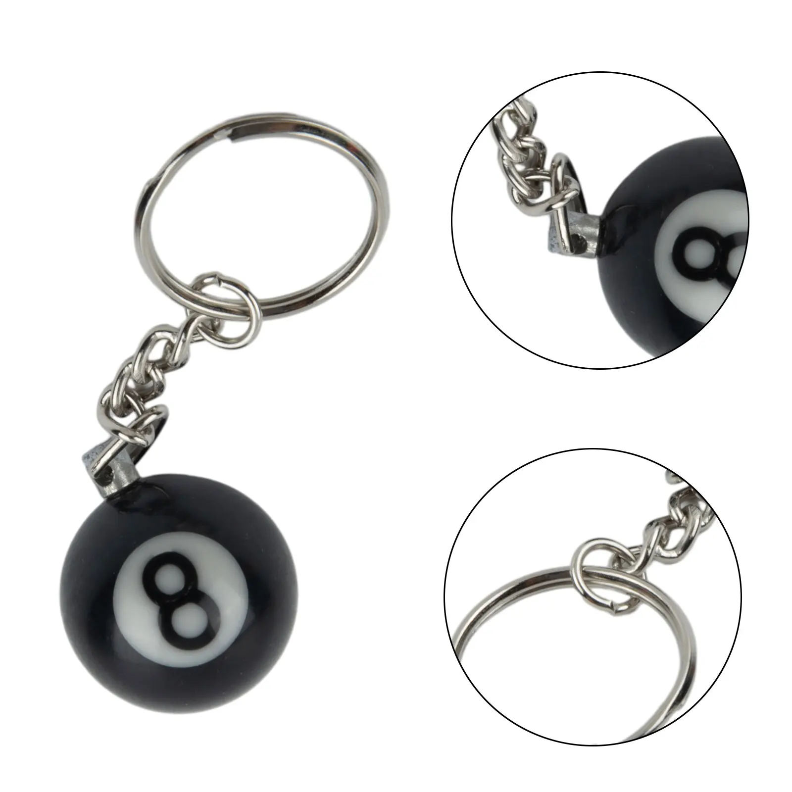 New Practical KeyChain Part Billiard Ball Easy To Wear Functional Professional Small Snooker Snooker Cue Useful