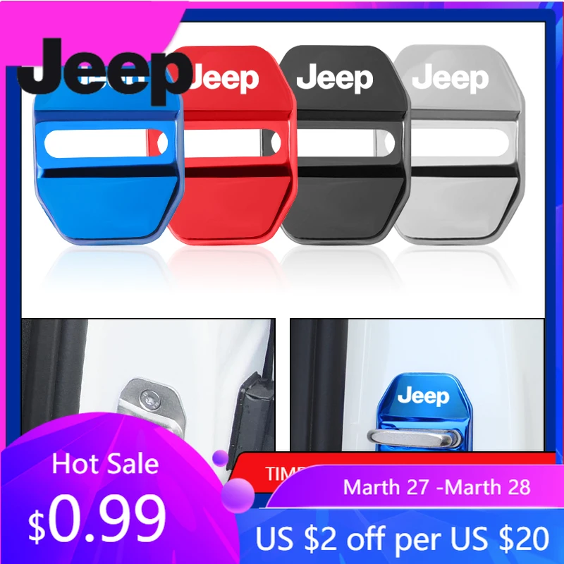 For Jeep 4PCS Car D…