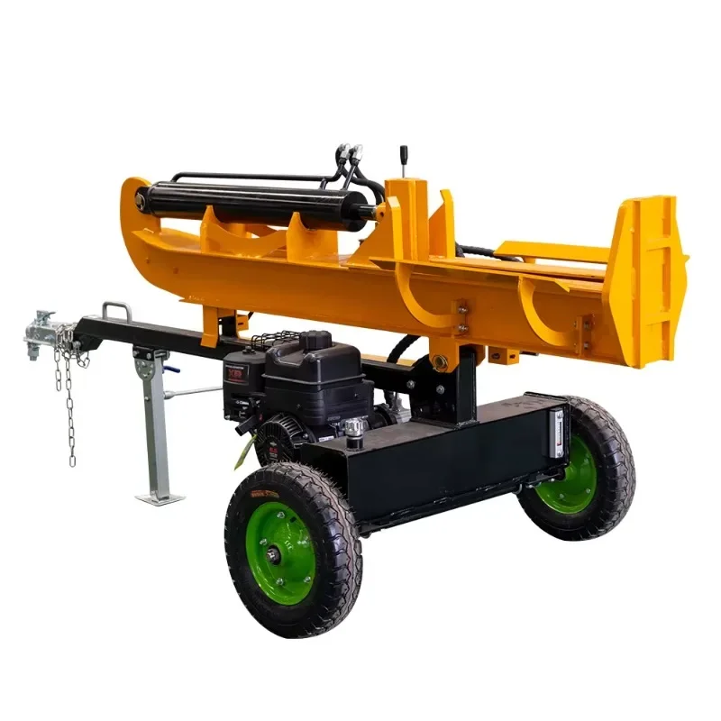 Divisor de madeira hidráulico para máquinas silvestres WChina Rail da China usa motor pode dividir até 8 toneladas de madeira para baixo P