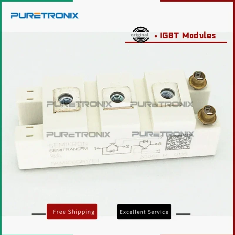 SKM75GB17E4 SKM100GB17E4 SKM145GB128D  SKM100GB125DN SKM145GB128DE SKM145GB128DN New Original Module