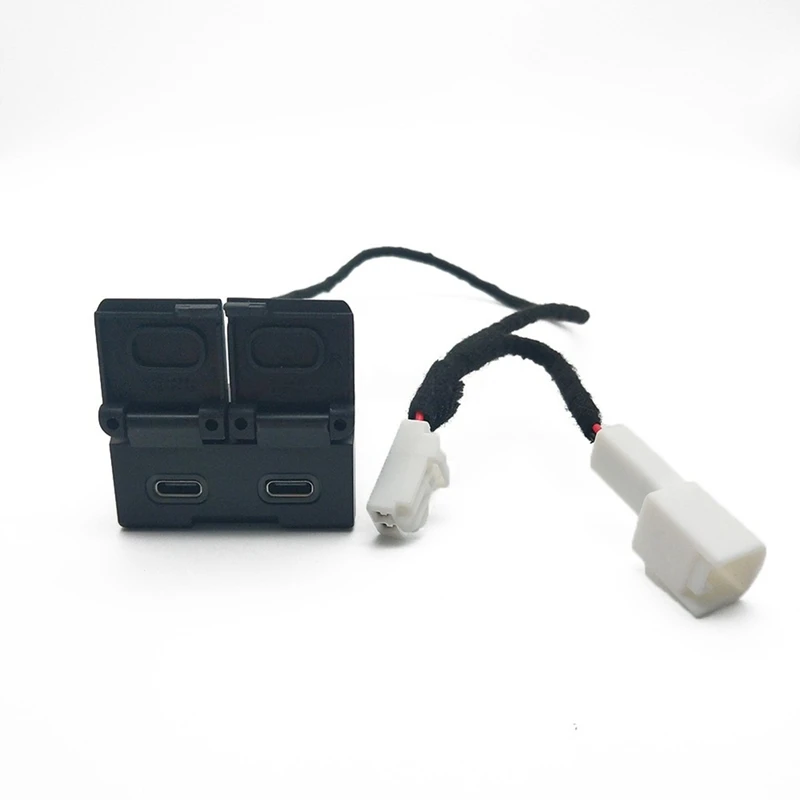 Super Sale For Camry Avalon Highlander Levin RAV4 Car Quick Charger Type-C PD Phone Charging Interface Adapter Accessories - view 2