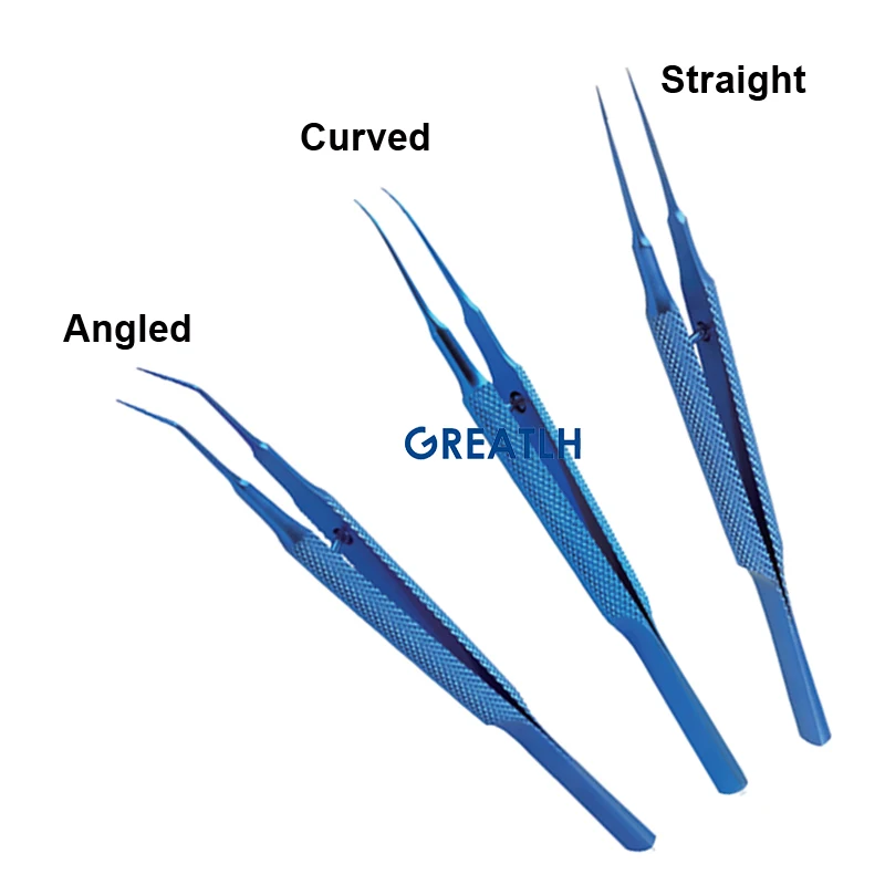 Pince à Épiler en Alliage de Titane, Trois Types