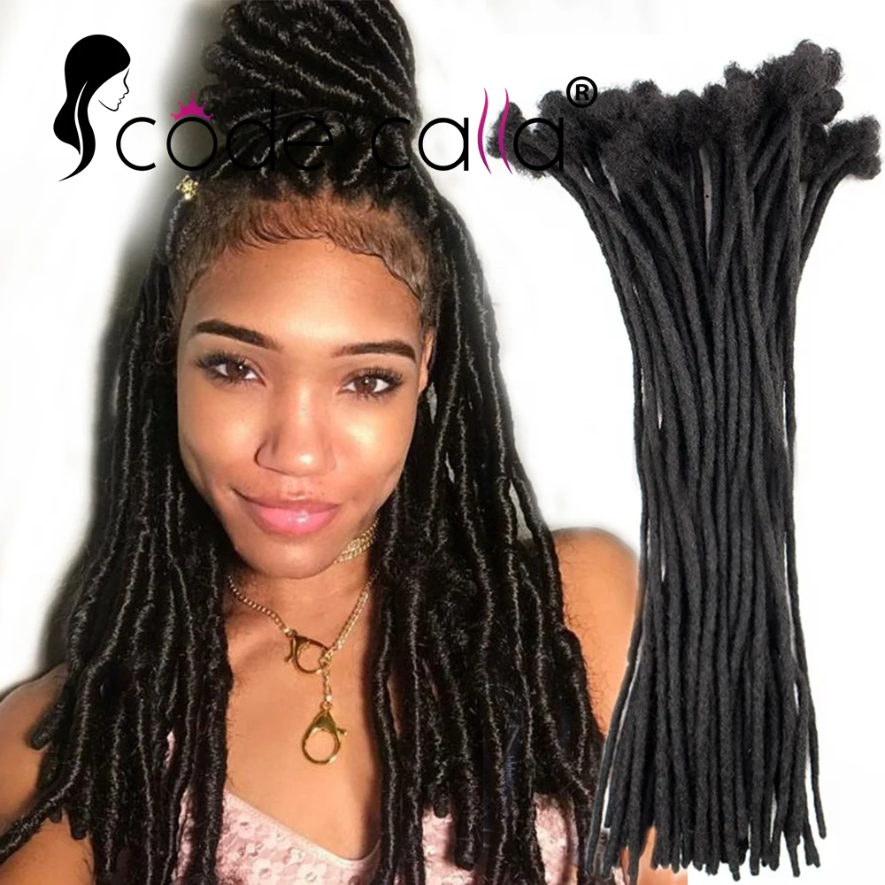 

0.4cm Thickness #27 Honey Blonde 100% Real Human Hair Dreadlock Loc Extensions for Man/Women Can Be Dyed Bleached Curled