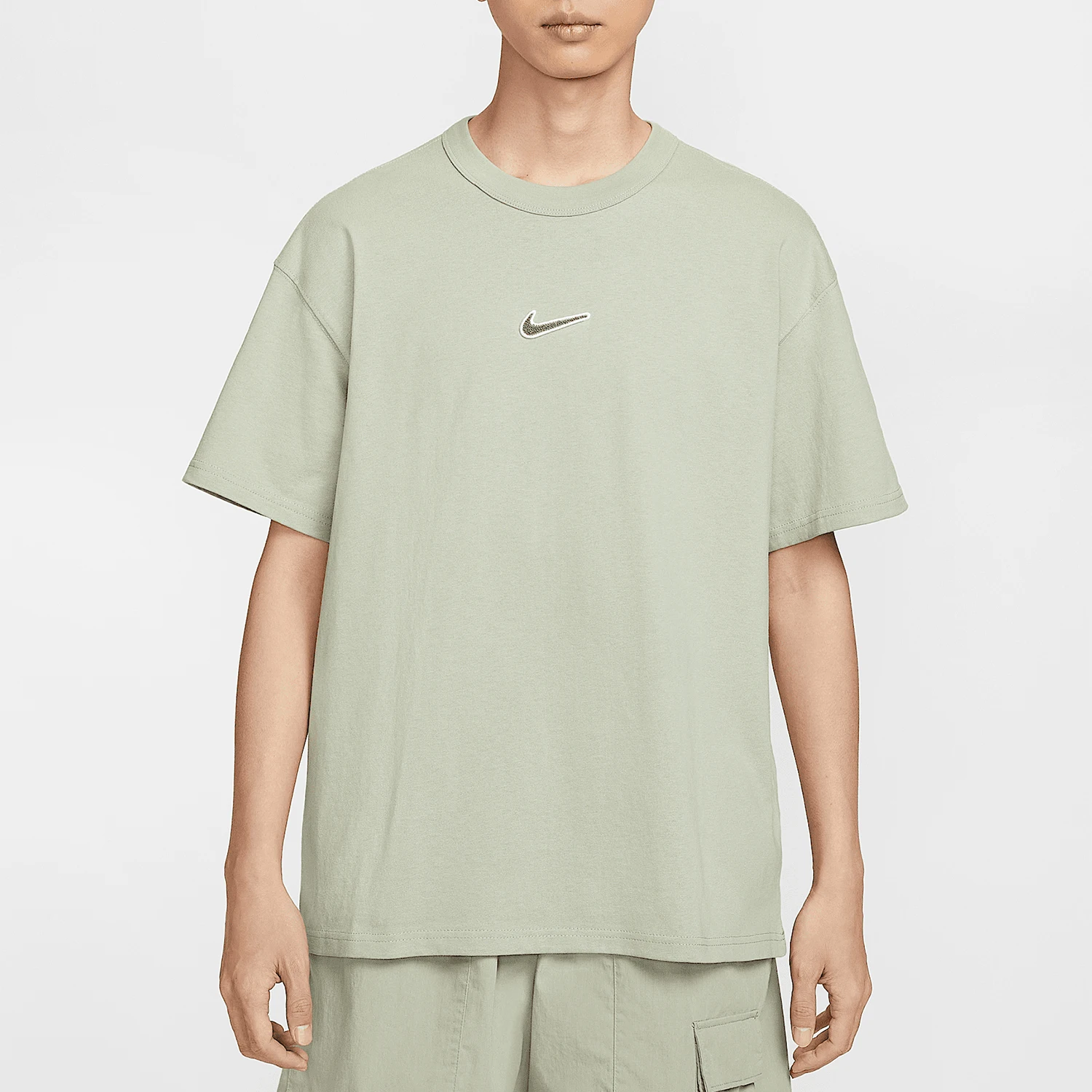 

Nike Genuine Product Sportswear Men's Loose Casual Knitted T-Shirt FV7727-370