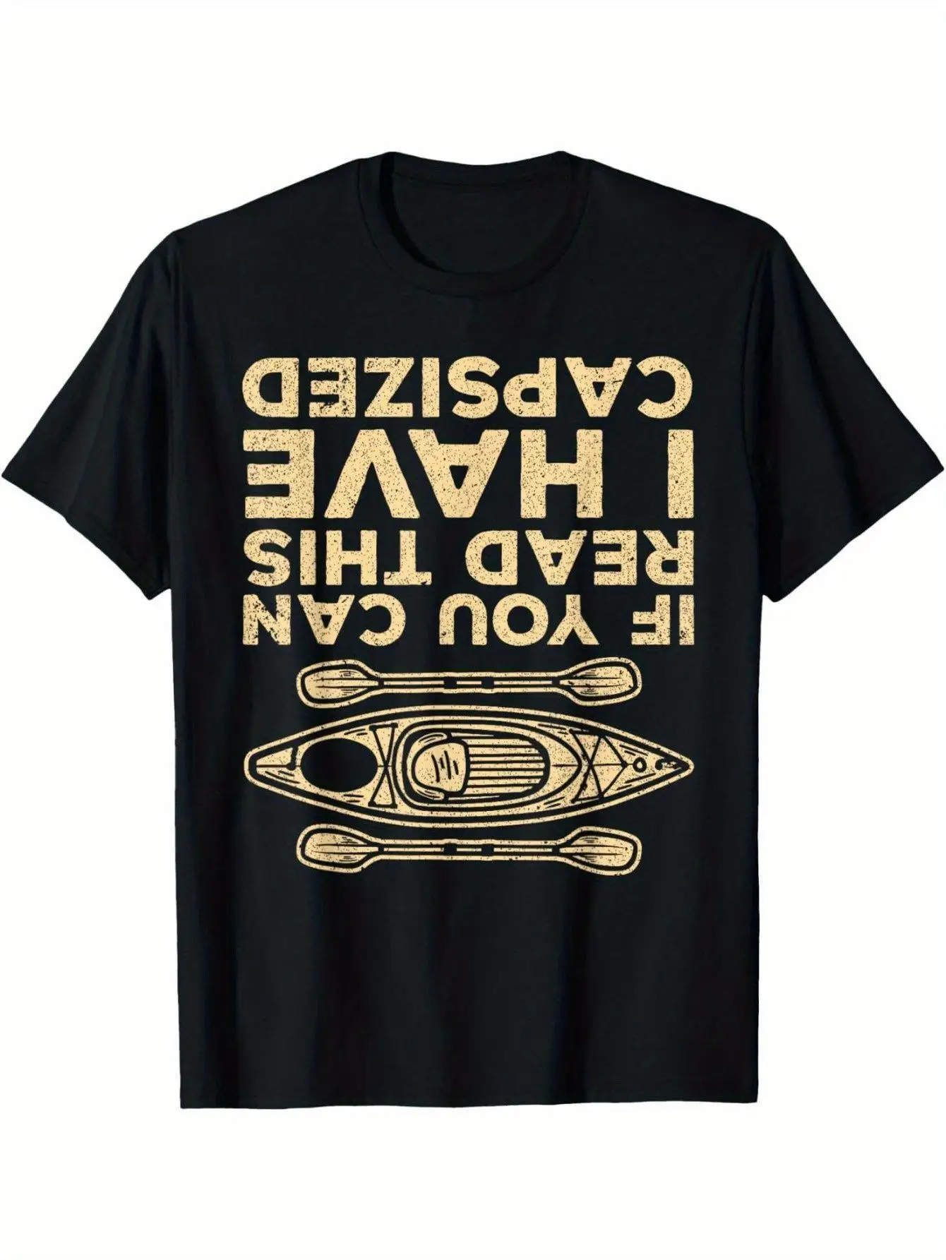 

Funny "Does This Look Like Everyday Canoe" Kayaking T-Shirt 100% Cotton O-Neck Short Sleeve Summer Casual Mens T-shirt