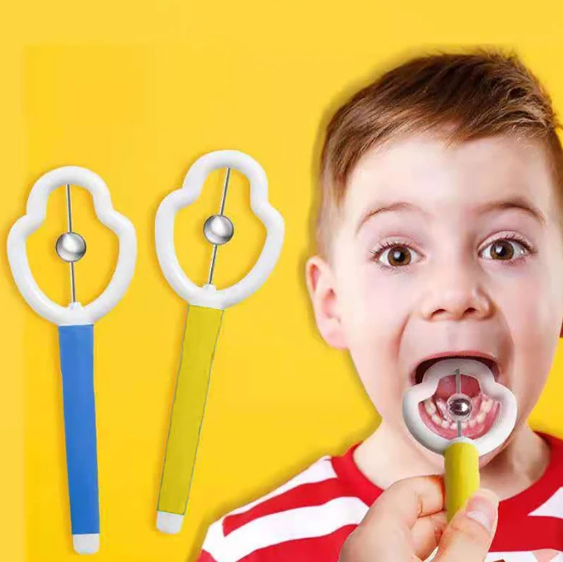 

Children Tongue Tip Exerciser Child Tongue Training Tool Exercising Tool, Can Be Used To Exercise The Flexibility Of The Tongue