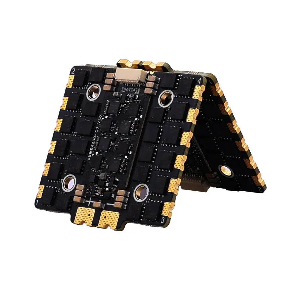 

HAKRC 5139 90A 110A 4in1 ESC 2-8S High Current BLHeli_32 Alternative for X-Class FPV Freestyle Drone DIY Build