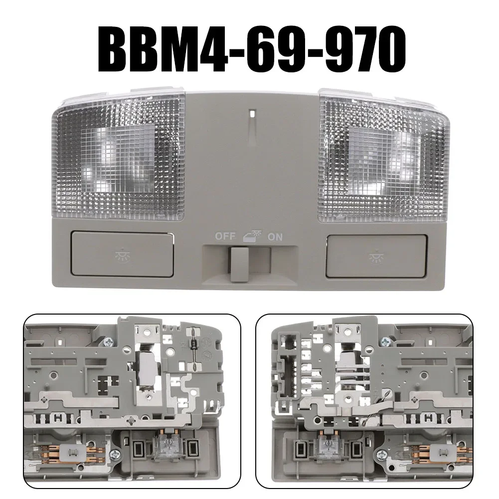 Overhead Console Map Lamp Light For Mazda 3 2010-2013 BBM4-69-970 Direct Replacement To Your Unit.  Plug-and-play, Direct Fit, E