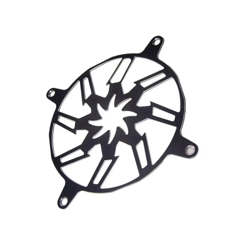 Y1UB Aluminum Dustproof Computer Cooling Fan Cover Dustproof Filter Net Gaming Cabinet Decoration Hardware Accessories