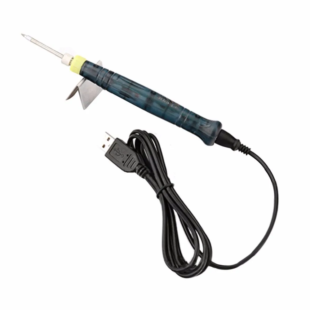 2018 Hot Sale Quality Mini Portable USB 5V 8W Electric Powered Soldering Iron Pen/Tip Touch Switch