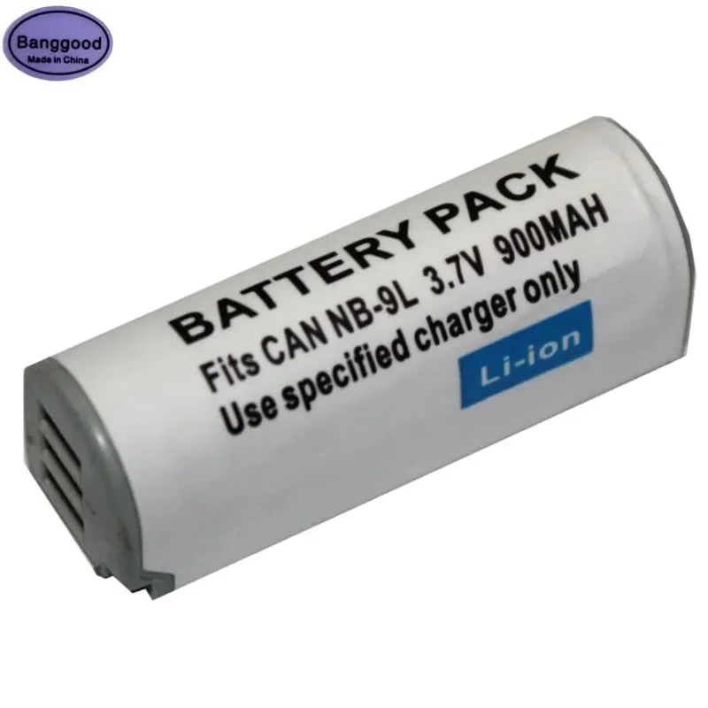 

3.7V 900mAh NB-9L NB9L Camera Battery Pack For Canon Powershot SD4500 IS, SD4500IS IXUS 1000 HS, IXUS 1000HS IXY 50S